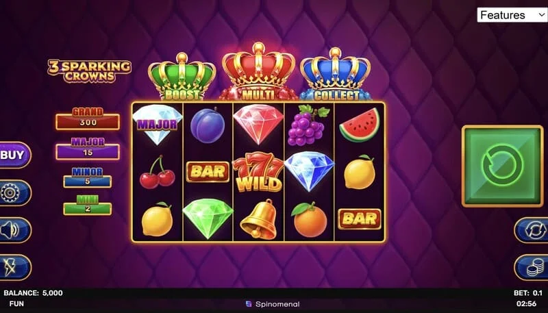3 Sparking Crowns ekran gry